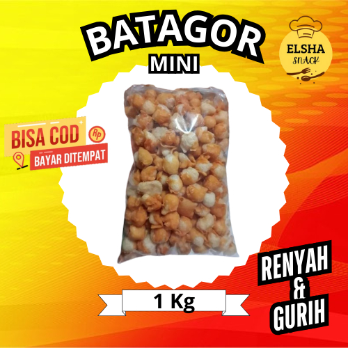 

Batagor Mini/Siomay Mini Kering. Toping baso aci berat 1 kg. Renyah & Gurih