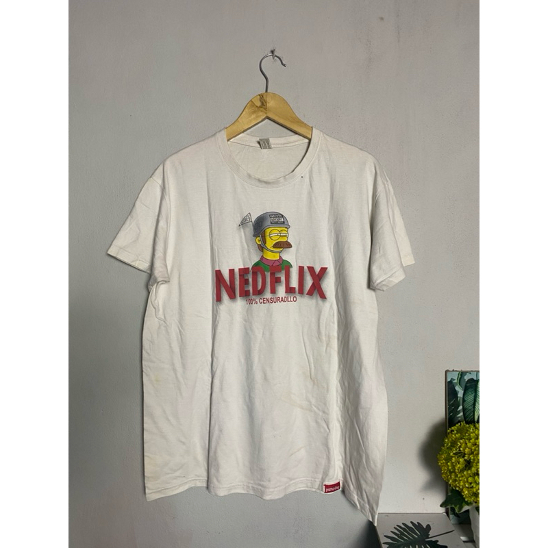 kaos Nedflix & hawaian