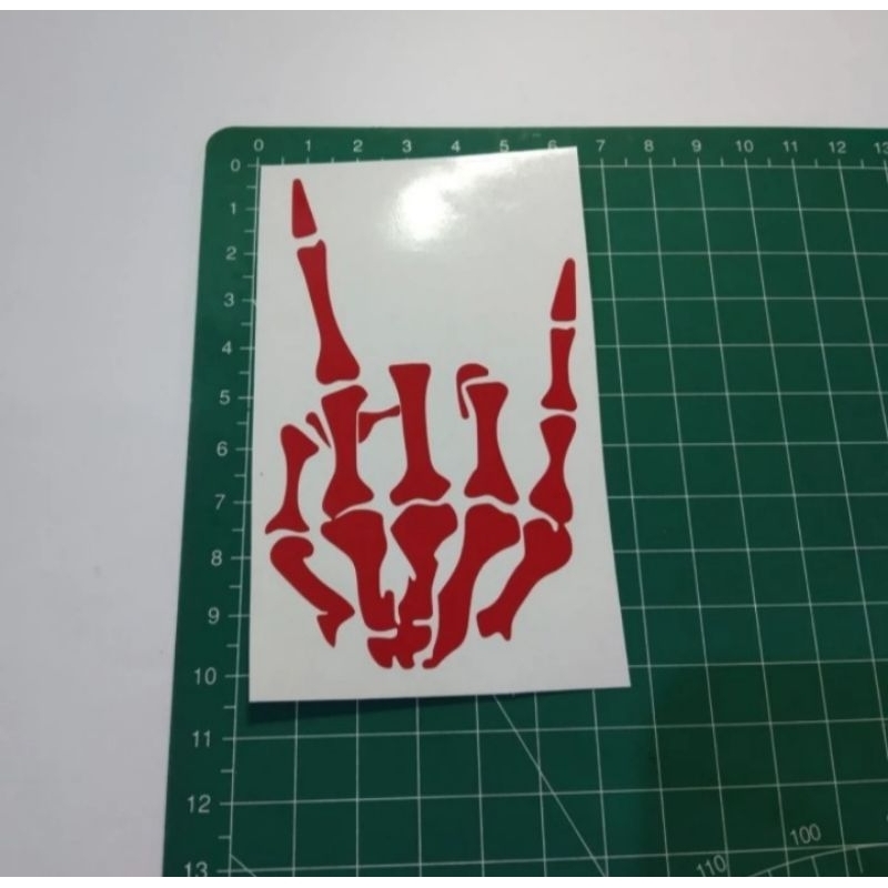 

stiker cutting metal