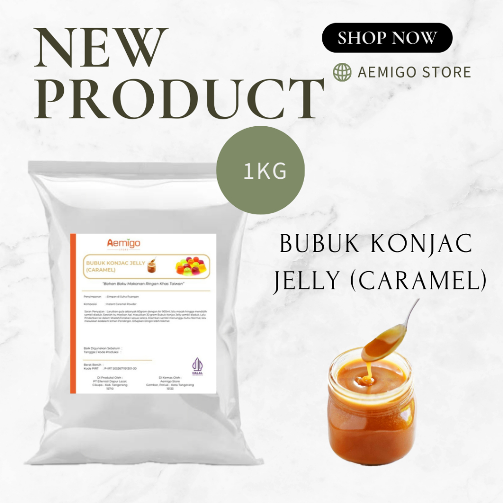 

Bubuk Konjac Jelly (Caramel) / Aemigo Store
