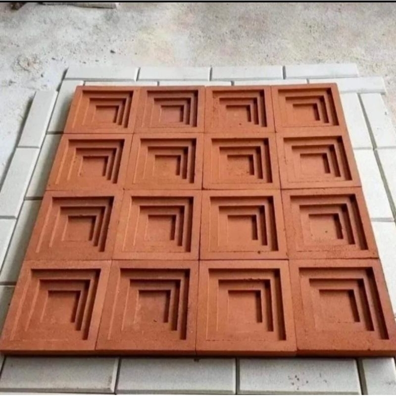 roster tempel 3D/roster tempel dinding/roster terraccota