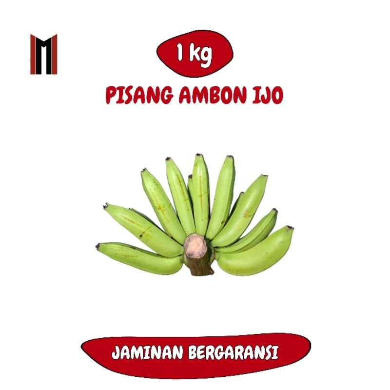 

1KG PISANG AMBON IJO ASLI PEGUNUNGAN PATIAYAM