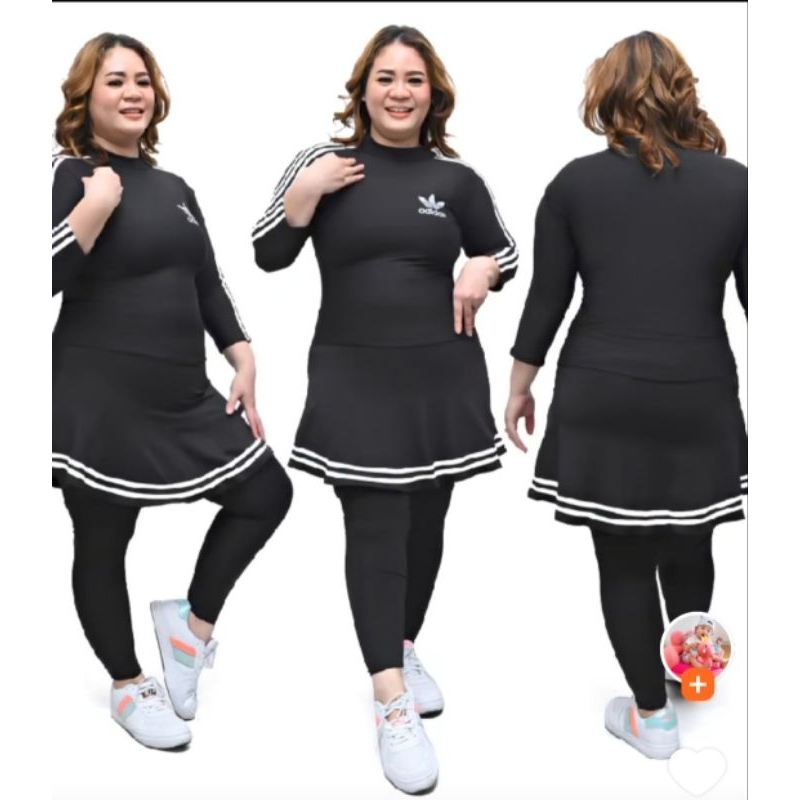 diskon rok legging rok jumbo hijab legging rok olahraga celana rok legging jogging cewek jumbo