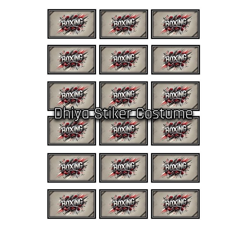 

STIKER BOXING