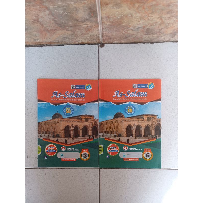 Buku LKS Pendidikan Agama Islam PAI As-Salam Kelas 3 dan Kelas 6 SD Semester 2 Kurikulum 2013 Edisi 