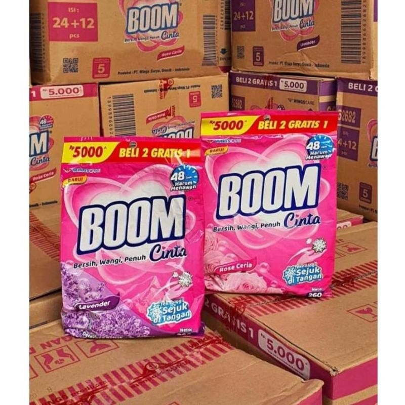 Boom Sabun Cuci Pakaian Boom Detergen Bubuk Boom sabun termurah