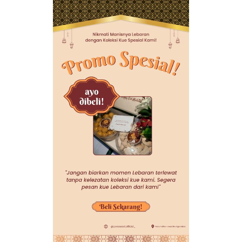 

Hampers kue kering lebaran enak&lezat