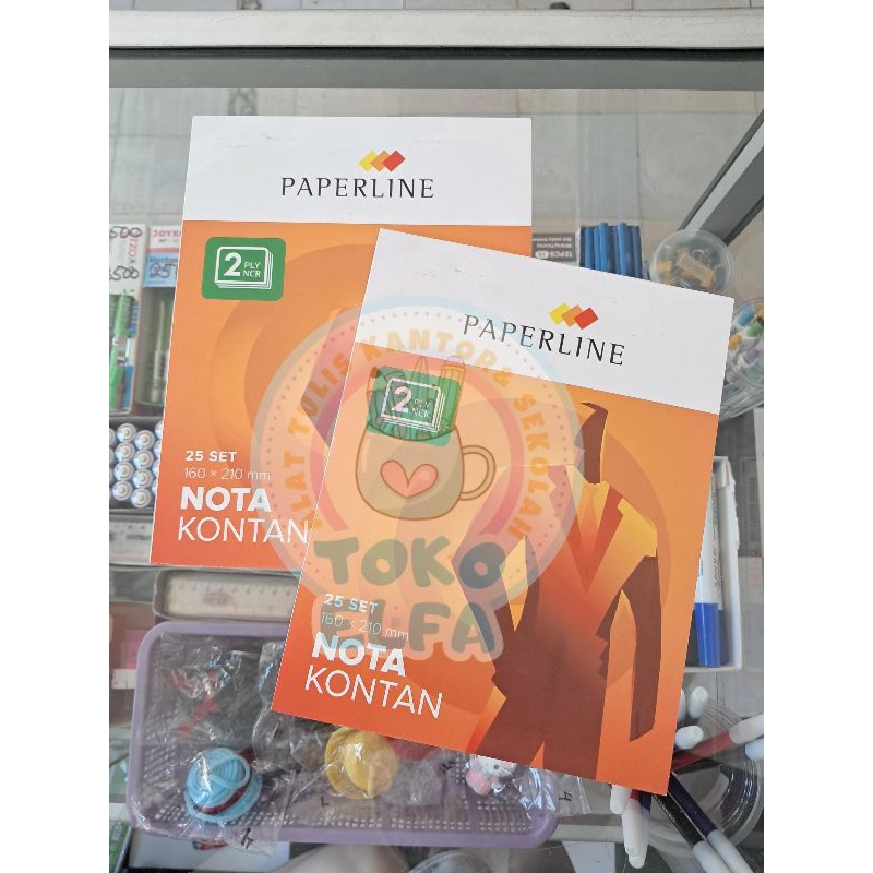 

PAPERLINE Buku Nota 2 ply Ukuran 160×210mm (25 set)