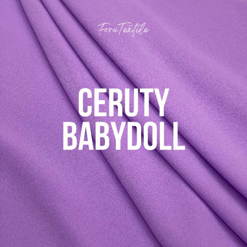 {ORIGINAL} KAIN CERUTY BABYDOLL / BABYDOLL CERUTY GRADE A / KAIN CHIFFON CERUTY BABYDOLL ORIGINAL PR