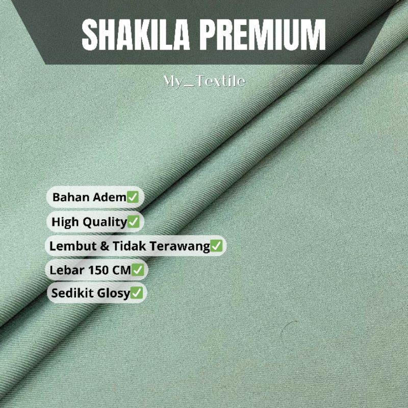 KAIN SHAKILA PREMIUM ORIGINAL / SHAKILA PREMIUM / KAIN SAKHILA / KAIN SYAKILA PREMIUM [ TERMURAH ]