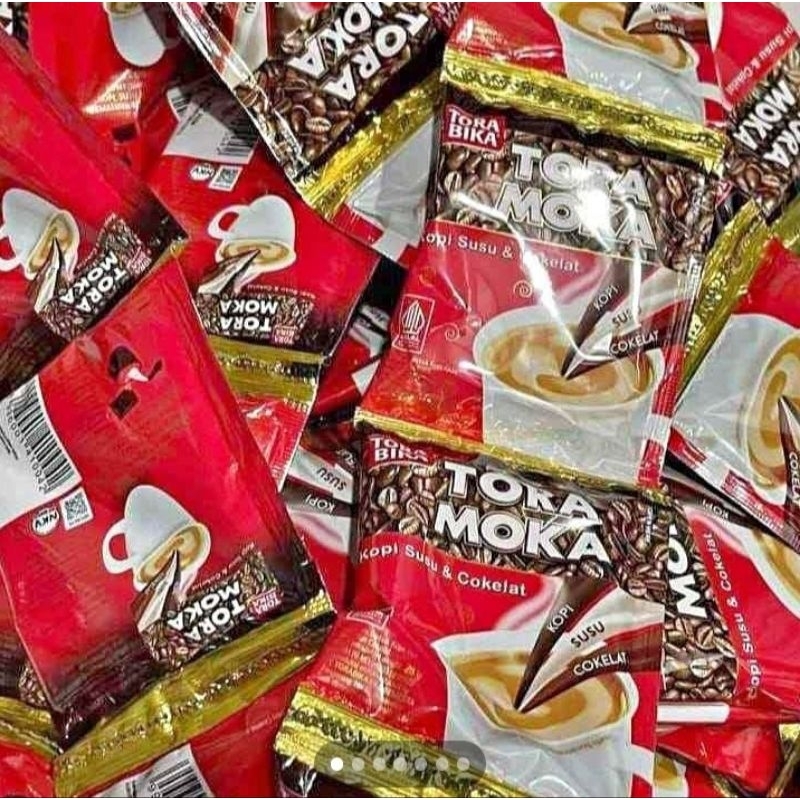 

Tora mokka 1 renceng 10 sachet