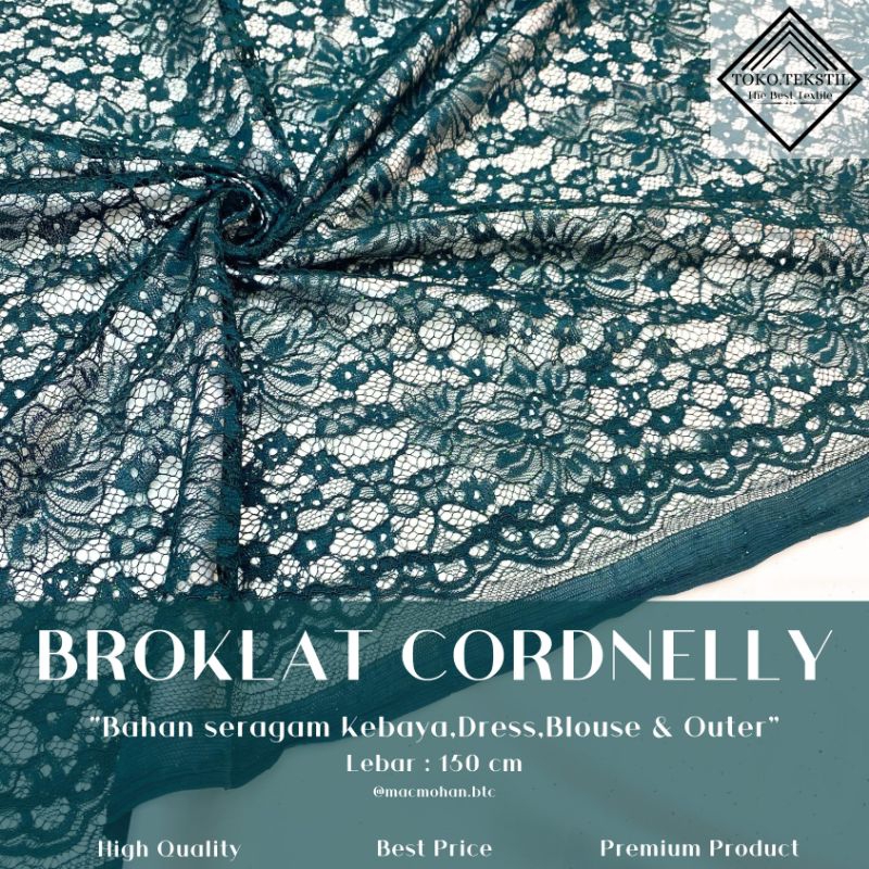 NEW BROKAT / BROKAT CORDNELLY / BROKAT CORD / BROKAT MOTIF GLITTER / BROCADE MOTIF / BRUKAT MOTIF / 