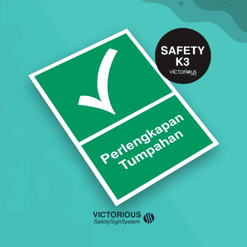 

Sticker Safety K3 Perlengkapan Tumpahan | Sticker Vinyl Tahan Air