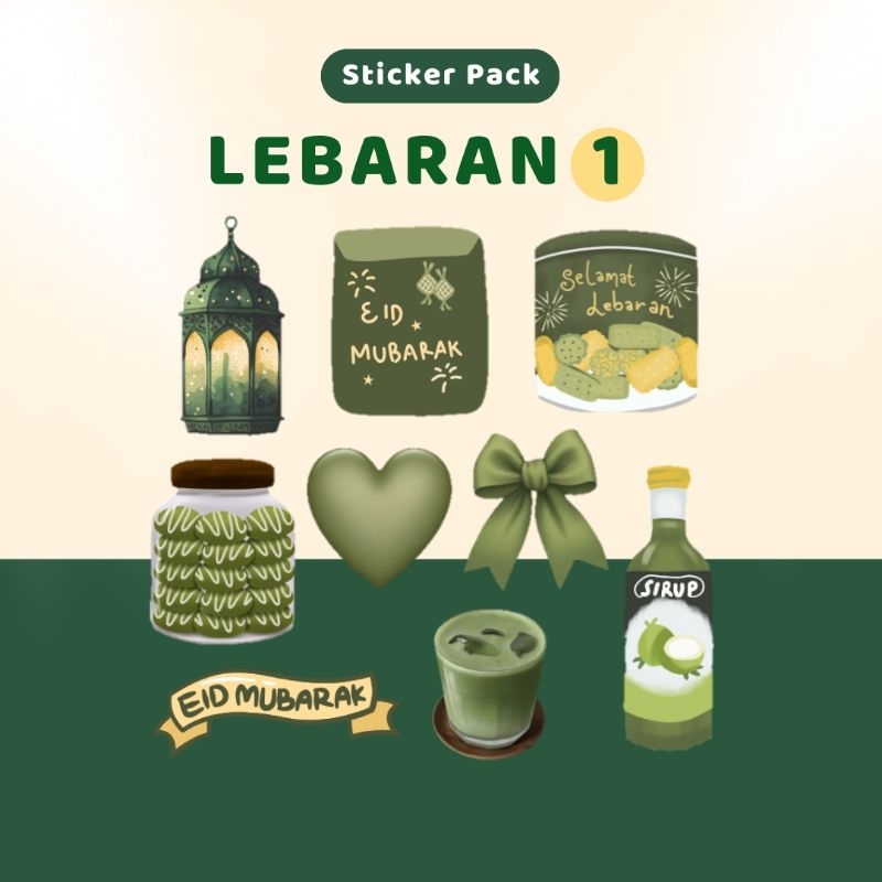 

STICKER LEBARAN LUCU (1 PACK)