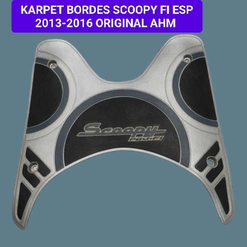 KARPET BORDES SCOOPY FI AWAL K16 DONAT  ORIGINAL AHM