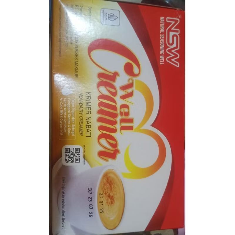 

Well Creamer / Krimer Nabati NSW @500gr