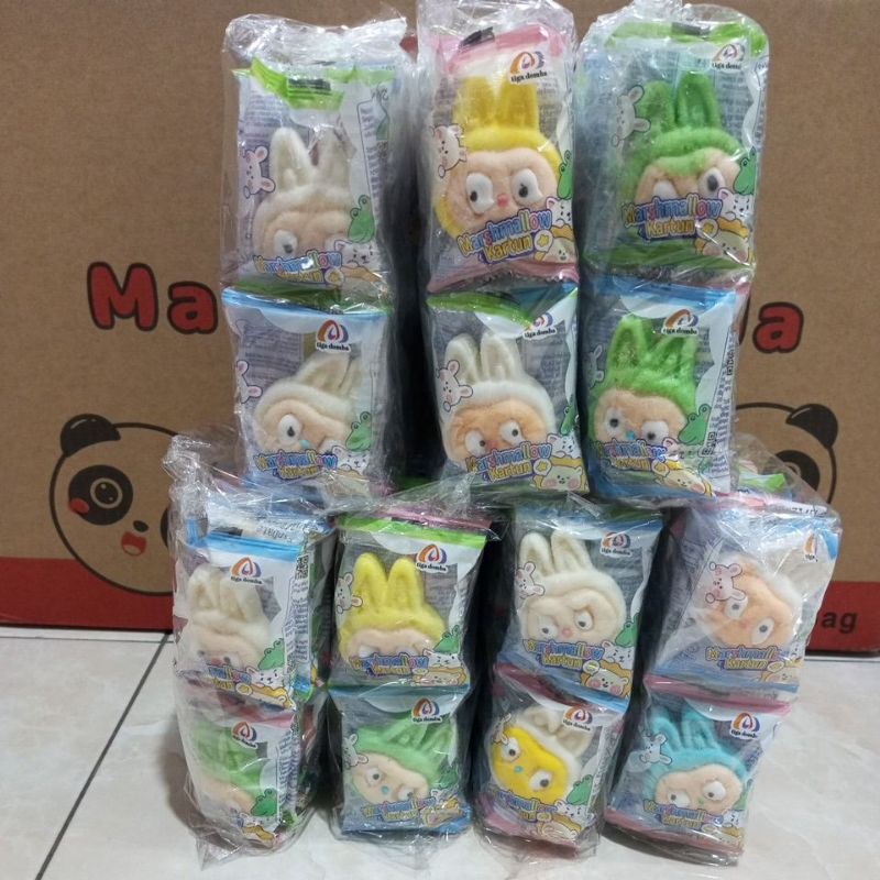 

Marsmallow labubu viral isi 30pcs