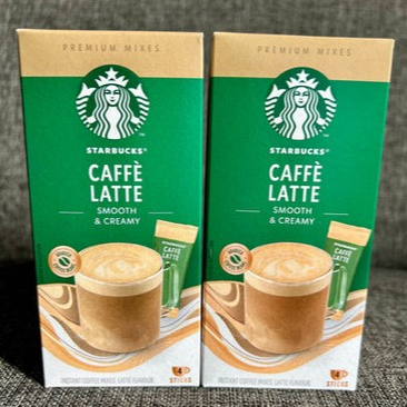 

Kopi [READYSTOCK EXP 2026] Starbucks Smooth & Creamy Caffe Latte 4x14g | Jastip Import Original 100% Malaysia