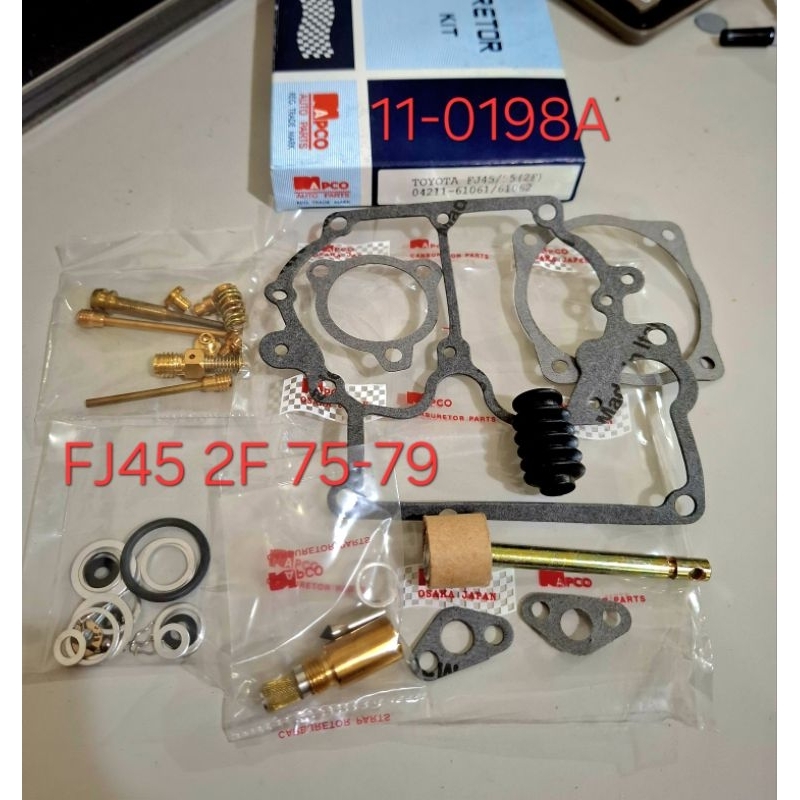KARBURATOR KIT REPAIR KIT CARBURATOR HARDTOP 2F FJ45 1975 -1979