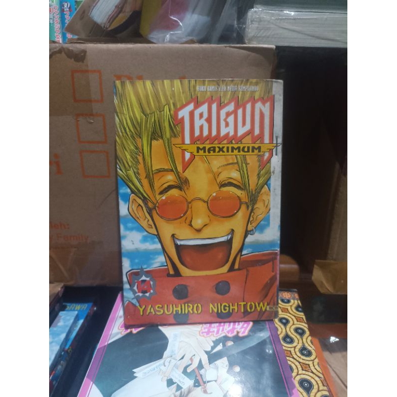 Komik trigun maximum 14 / komik trigun maximum vol 14