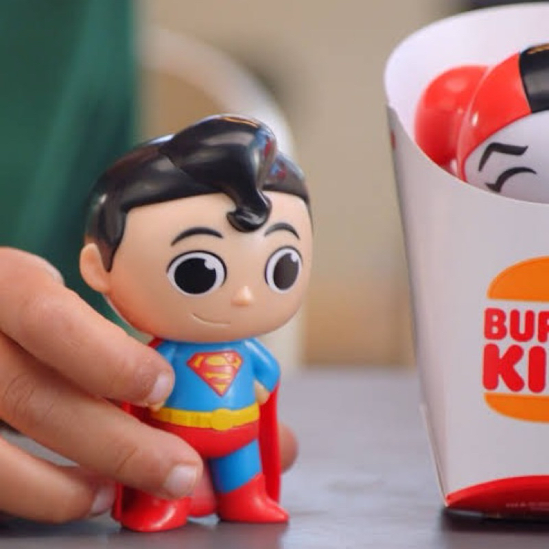 DC Super Heroes Superman Burger King Mainan Toys