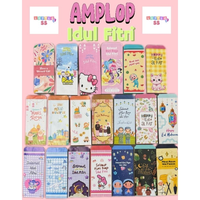

AMPLOP BESAR LEBARAN IDUL FITRI / MOTIF AESTHETIC / UKURAN SEDANG SATUAN & GROSIR