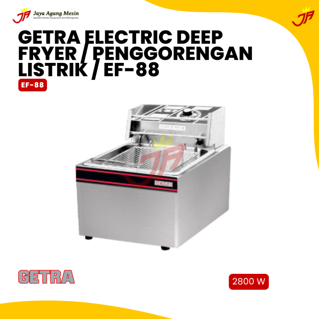 GETRA ELECTRIC DEEP FRYER / PENGGORENGAN LISTRIK / EF-88