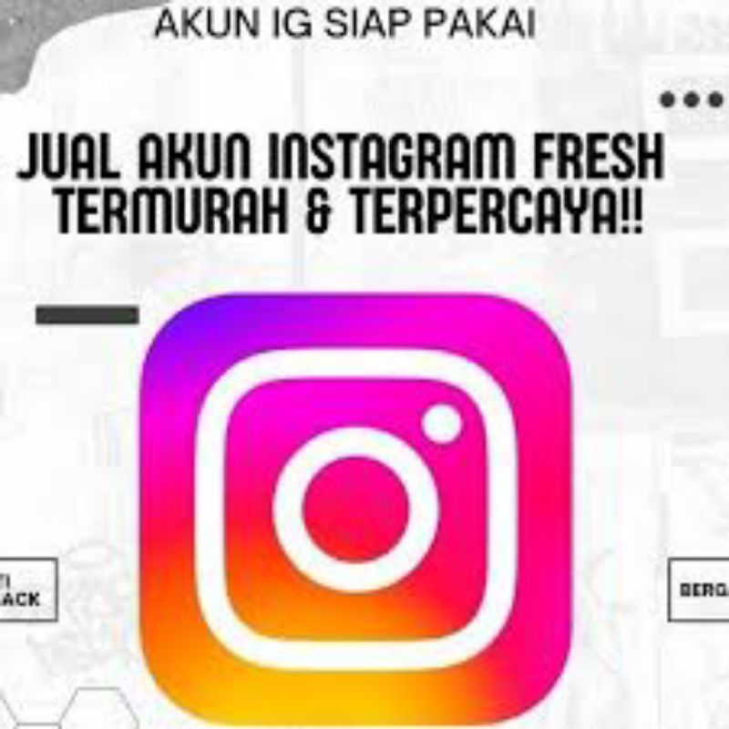 akun Instagram fresh termurah