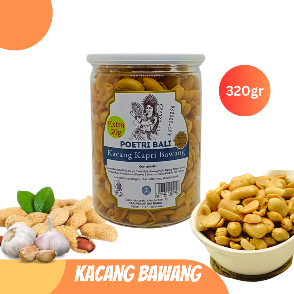 

KACANG BAWANG SUPER PREMIUM SUPER RENYAH KRESS