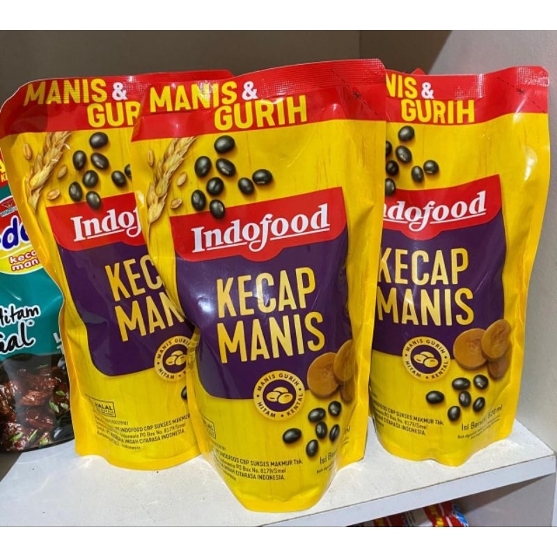 

Kecap manis indofood Kuning 520ml