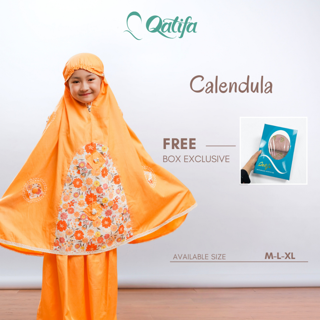 Mukena Anak Perempuan 3 4 8 Tahun Mukena terbaru motif Anak Anak katun premium Bunga Terbaru Katun C