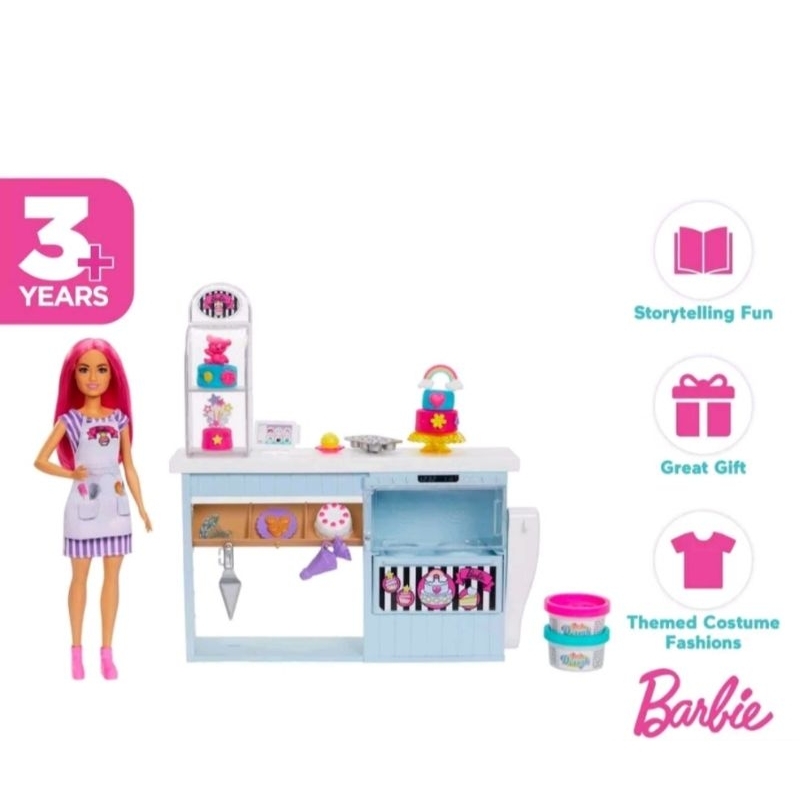 Barbie and Bakery Playset