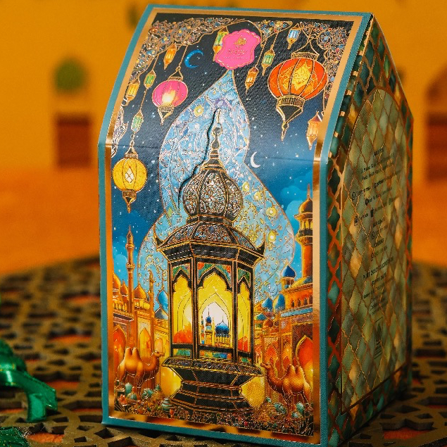 

Pia Madu Idul Fitri Hamper - Mozaic Box (isi 6 pcs Mini Pia)