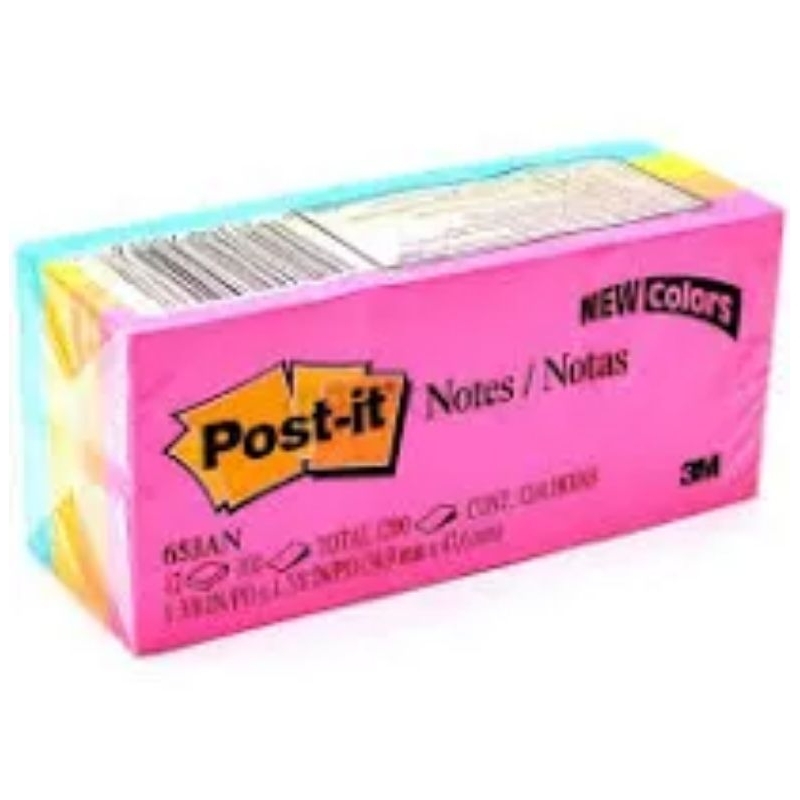 

Post it 3M 653 warna warni