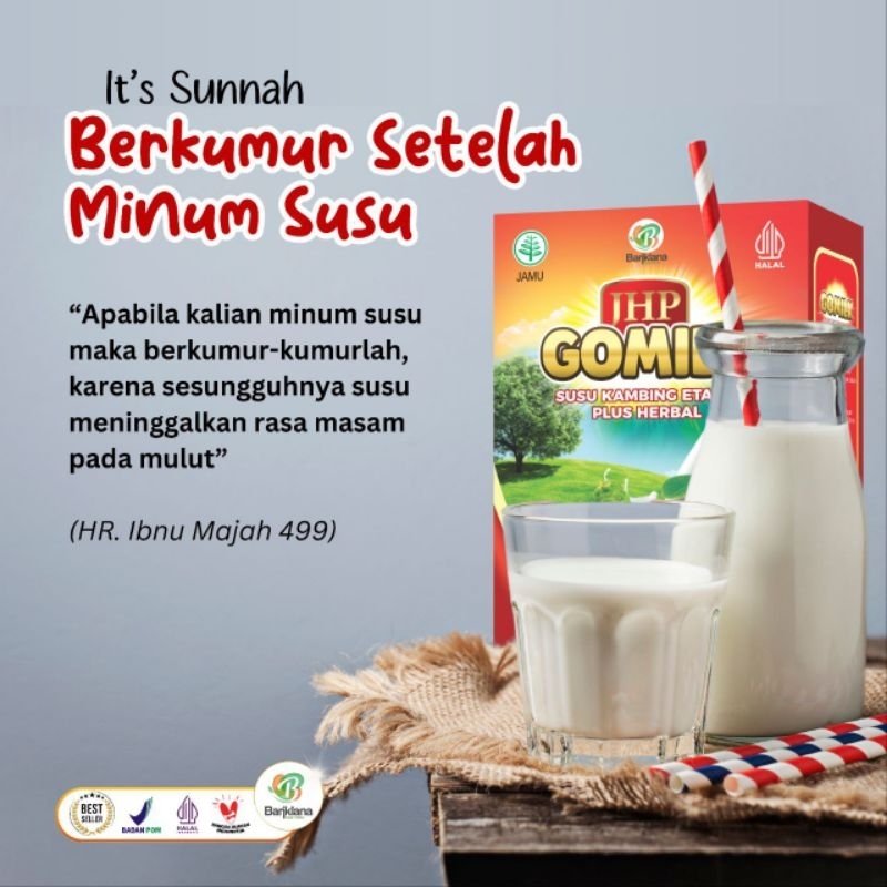 

Gomilk With Herbal Bermanfaat