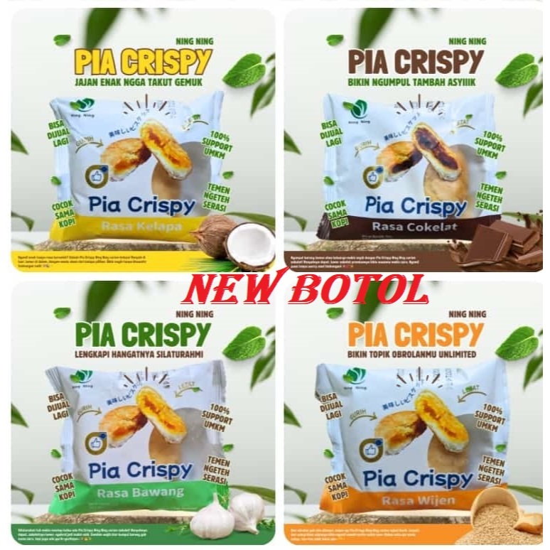 

PIA CRISPY ENAK LEZAT DAN GURIH COCOK BUAT KOPI DAN TEH