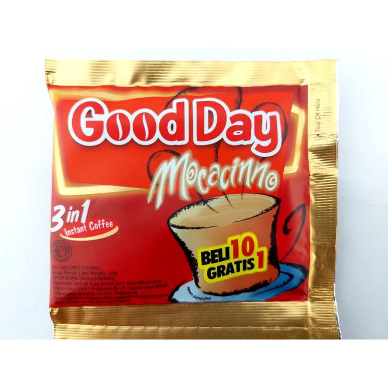 

GOOD DAY MOCACINNO kopi 20gr 10sachet