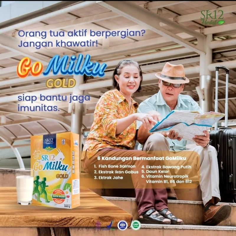 

Susu Gomilku SR12 Gold - Susu Kambing Etawa Halal