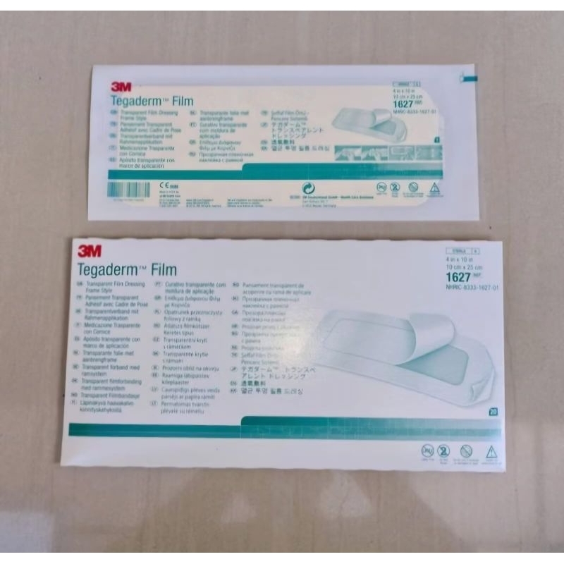 1627 Tegaderm Film Tegaderm Transparan Tegaderm 3M Uk 10x25 cm