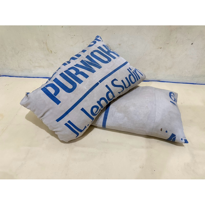 Bantal kapuk bekas, kain spanduk lembut