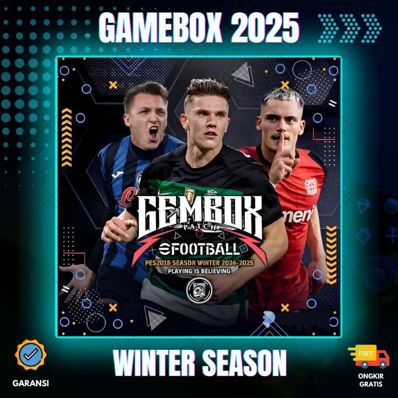 PES 2025 GAMEBOX WINTER PS3 | GAME PS3 CFW HFW HEN GAMEBOX BITBOX