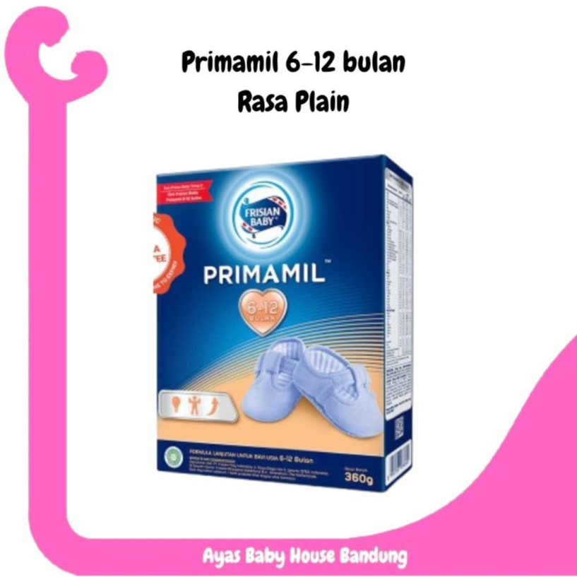 Frisian Flag Primamil Susu Formula Bayi 0-6 dan 6-12 Bulan 360 g