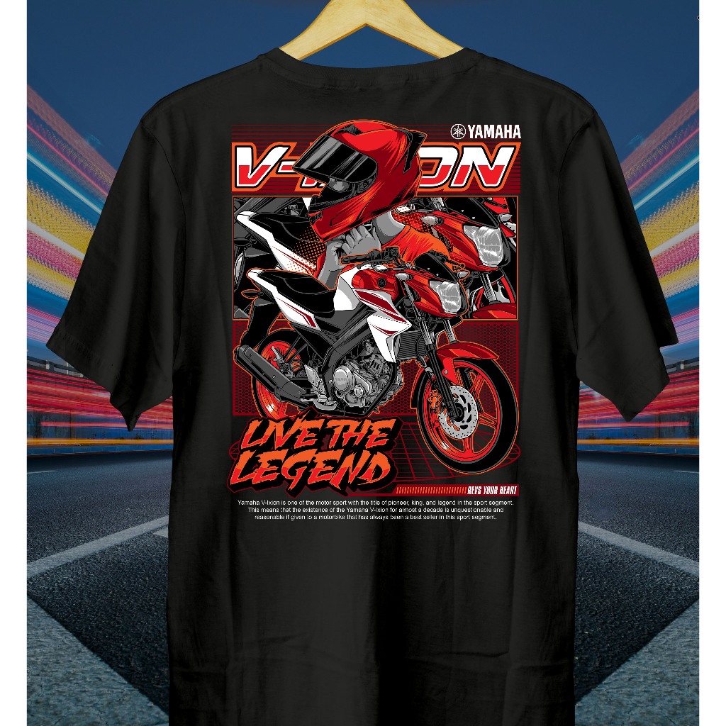 Kaos Motor Vixion LIGHTING // Kaos Vixion // Baju Vixion // Vixion