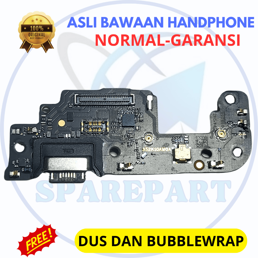 Board papan konektor cas / flexible charger hp Poco X3 GT - asli original copotan cabutan bawaan