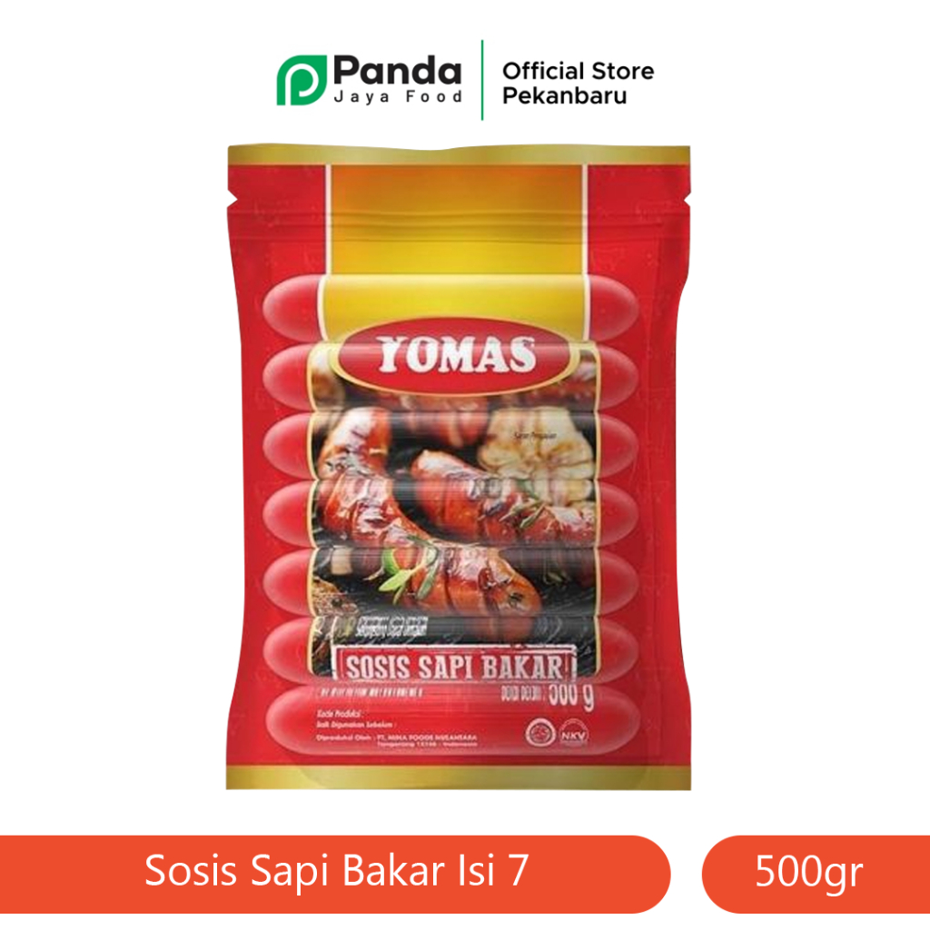 

Yomas Sosis Sapi Bakar 500 Gram Isi 7