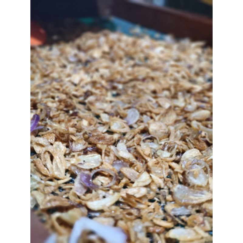 

Bawang goreng murni 1kg