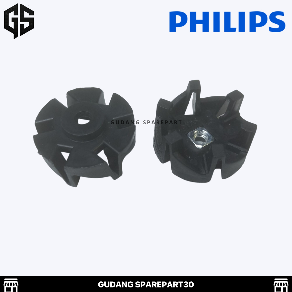 Gear Plastik Kopel Blender Philips HR 2115/2061/2116/2071 / Gigi Plastik Blender Philips / Gigi Uppe