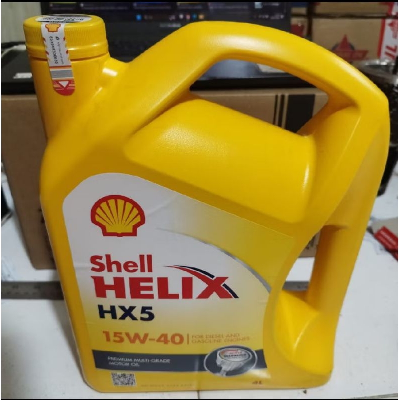 Shell Helix  Hx5 15/40 4L Oli Shell Hx5 15/40 4L Hx 5 Galon