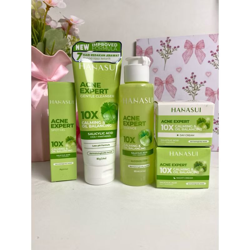 Preloved paket / satuan Hanasui acne expert terbaru