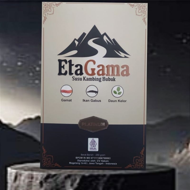 

EtaGama Susu kambing etawa 250 gram plus gamat ikan Gabus dan daun kelor